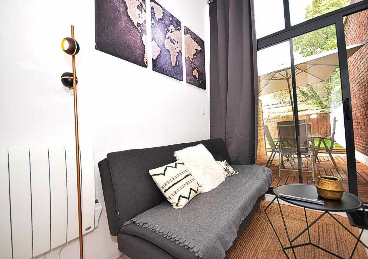 Apartamento Hyper Centre Valenciennes - Wifi - Terrasse - Tramway - Lerelaisdodile2 Exterior foto